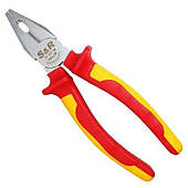 Плоскогубці S&R 180 мм комбіновані 1000 V