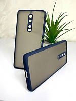 Протиударний чохол бампер для Xiaomi Mi 9T Pro синій матовий