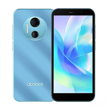 Смартфон Doogee X97 Pro Blue 4\64ГБ And12 NFC 4200мАч + чехол, фото 1