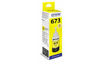 Контейнер с чернилами EPSON T673 Yellow (C13T67344A) для EPSON L800/L810/L850/L1800