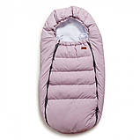 Конверт в коляску Twins Voyage, nude, пудра, фото 7