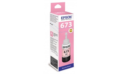 Контейнер з чорнилом EPSON T673 Light Magenta (C13T67364A) для EPSON L800/L810/L850/L1800
