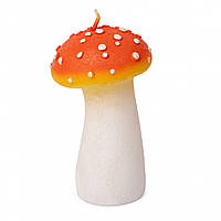 Свічка Yes! Fun "Гриб мухомор світлий" 12 см, парафін