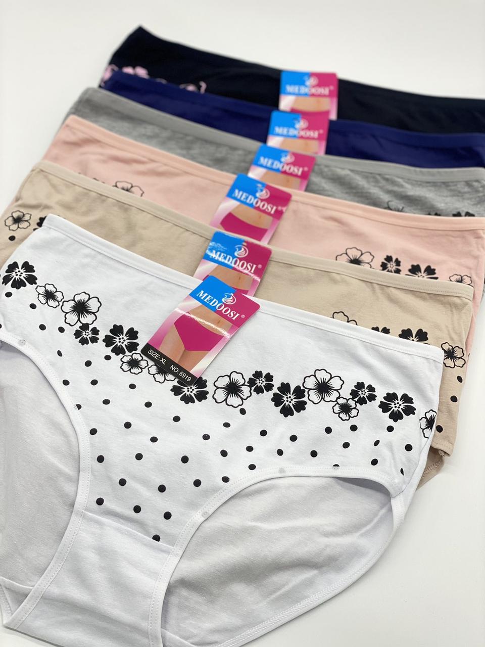 Жіночі труси Х/Б ботали MEDOOSI 6919, фото 1