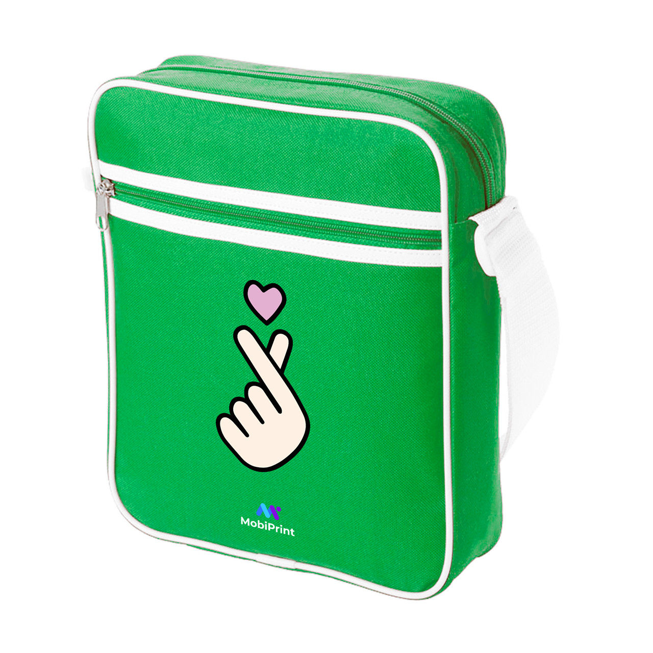 Сумка-месенджер з принтом БТС (BTS)