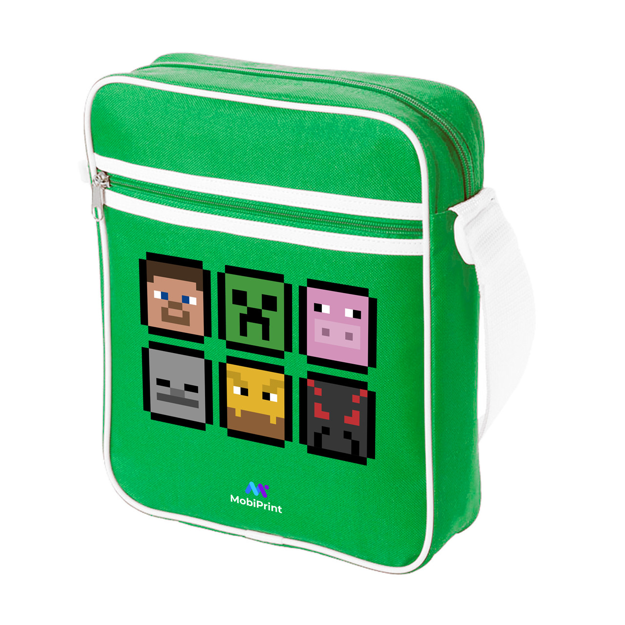 Сумка-месенджер з принтом Майнкрафт (Minecraft)