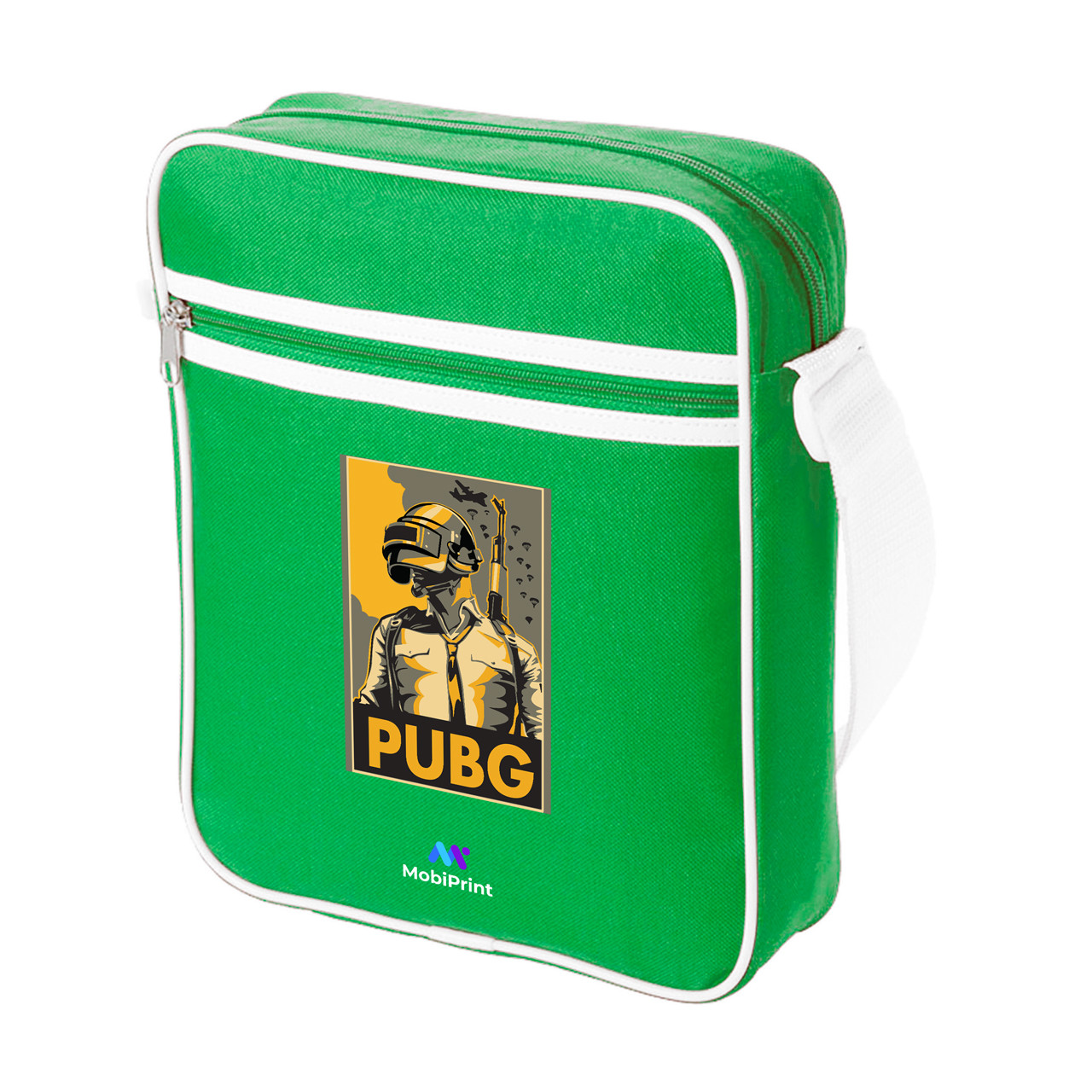 Сумка-месенджер з принтом ПАБГ (PUBG)