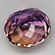 Натуральний аметрин . 14.26 Ct 15,5x14,5x10,5 мм., фото 4