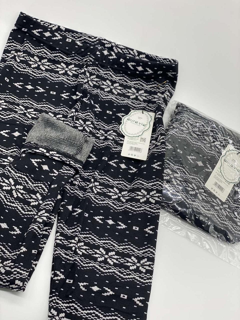 Жіночі лосі RuiFa TERMO однотонні чорні 1550, фото 1