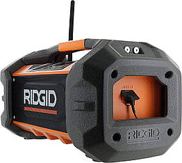 Акумуляторна Bluetooth колонка радіоприймач Ridgid R84087 18 В