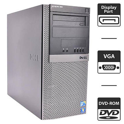 Dell 980 / Intel Core i5-750 (4 ядра по 3.2GHz) / 6GB DDR3 / 500GB HDD / Radeon HD 7570 1GB GDDR5 128bit +, фото 1