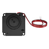 Вентилятор равлик 40мм 12В 2пін відцентровий турбіна кулер ЧПУ сервера, фото 2