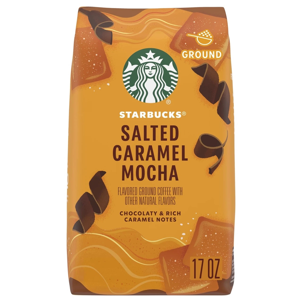 Мелена Кава Starbucks Salted Caramel Mocha 100% Arabica 481g