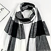 ШАРФ жіночий M&JJ СКАЙ Чорний/білий 75х180 см (1119), фото 7