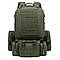 Рюкзак тактичний з підсумками на 50 л, M12 (50х302 см) Олівковий US Army / Рюкзак військовий штурмовий, фото 4
