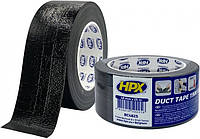 Армована клейка стрічка (сантехнічний скотч) HPX Duct Tape Universal 1900 48ммх25м чорна