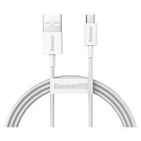 USB кабель Baseus Superior Series Fast Charging Data Cable USB to Micro 2A 2m White CAMYS-A02