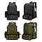 Рюкзак тактичний із підсумками на 50 л, M12 (50х30х22 см) Чорний US Army / Рюкзак військовий штурмовий, фото 10