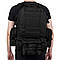 Рюкзак тактичний із підсумками на 50 л, M12 (50х30х22 см) Чорний US Army / Рюкзак військовий штурмовий, фото 9