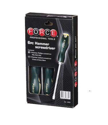 Набір викруток посилених 6 предметів Force 2069F, фото 1