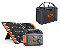 Портативная электростанция Jackery Explorer 500EU 518Вт*ч + сонячна панель 100Вт та сумка