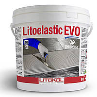 Двухкомпонентный реактивный полиуретановый клей Litokol LITOELASTIC EVO 10 кг белый