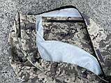 Баул армійський рюкзак військовий сумка-баул тактична ЗСУ Баул 120 літрів піксель, фото 5