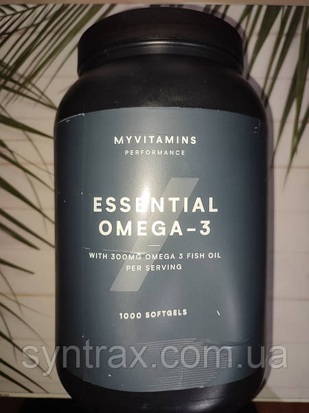 Omega 3 1000 mg MyProtein 1000 caps fish oil MyVitamins Essential PowerGym 783482859