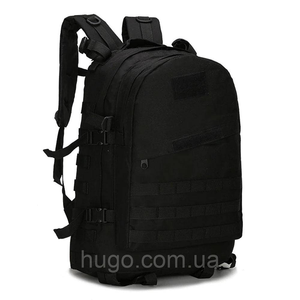 Тактический штурмовой рюкзак на 40 л, M11 (48х36х24 см) Черный US Army / Армейский рюкзак на системе Molle - фото 4 - id-p1676229534