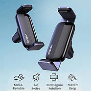 Автомобільний тримач для телефона UGREEN Air Vent Car Mount Phone Holder (сірий) LP120, фото 4