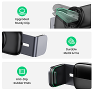 Автомобільний тримач для телефона UGREEN Air Vent Car Mount Phone Holder (сірий) LP120, фото 5