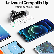 Автомобільний тримач для телефона UGREEN Air Vent Car Mount Phone Holder (сірий) LP120, фото 7