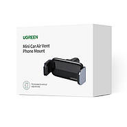 Автомобільний тримач для телефона UGREEN Air Vent Car Mount Phone Holder (сірий) LP120, фото 10