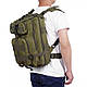 Рюкзак тактичний Армейський 35 літрів Олива. Штурмовий рюкзак. Військовий рюкзак 35Л, фото 7