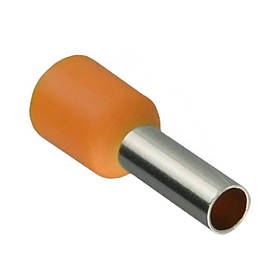 Наконечник трубчастий ПРОФ оранжевий Е4-9мм