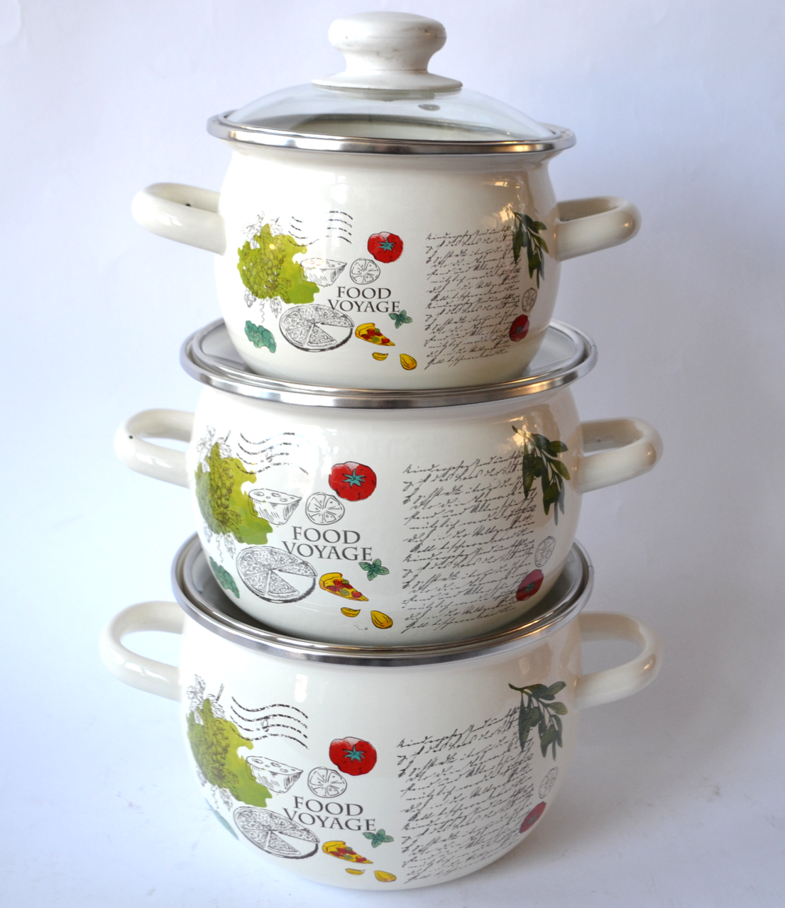 Набір каструль Фуд Вояж №6928