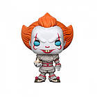 Фігурка Funko Pop Фанко Поп It Pennywise with boat Воно Пенівайз з корабликом 10 см №472 AEx, фото 3