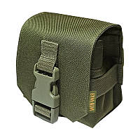 Подсумок под 2 магазина СВД CORDURA OLIVE MOLLE закрытый олива Win War