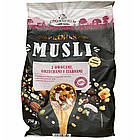 Мюслі з Фруктами Горіхами та Семетилками Гарбуз Musli Crownfield z Owocami Orzechami i Ziarnami 750 г Польща, фото 2