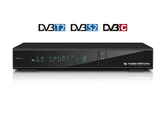 Комбінований ресивер AB CryptoBox 752HD Combo DVB-T2/S2/C