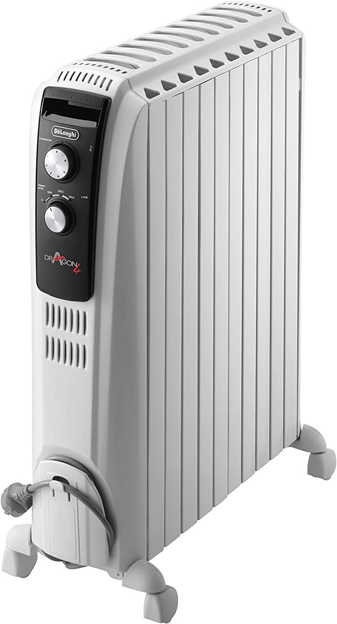 Масляний радіатор 2500W Delonghi Dragon4 TRD04/1025 З пошкодженням 02310