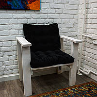 Подушка для садового кресла Time Textile Velours COAL (TT_13746-sp) 30x60 см