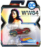 Машинка Hot Wheels - Wonder Woman - 2020 DC Comics - Character Cars - GJJ01. Mattel Оригинал