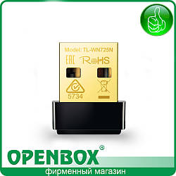 USB WiFi Адаптер TP-LINK TL-WN725N Ультракомпактний