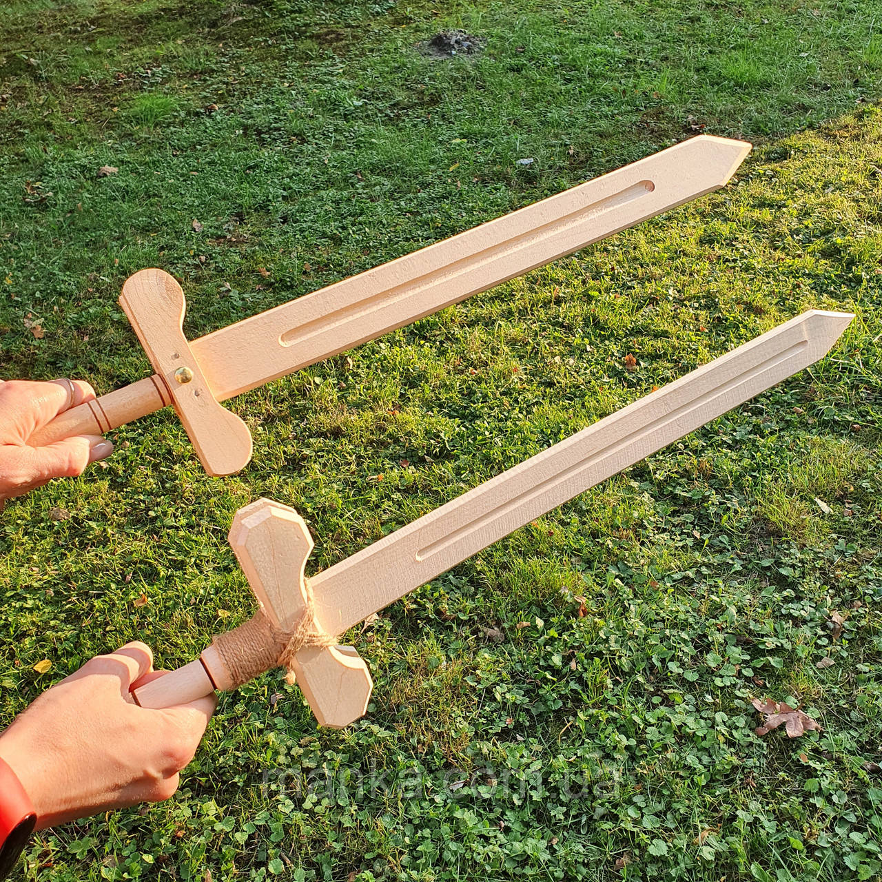 Меч дерев'яний 60 см. іграшковий дитячий, фото 1