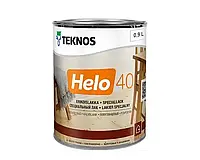 Уретано-алкидный лак Teknos Helo 40 0,9 л