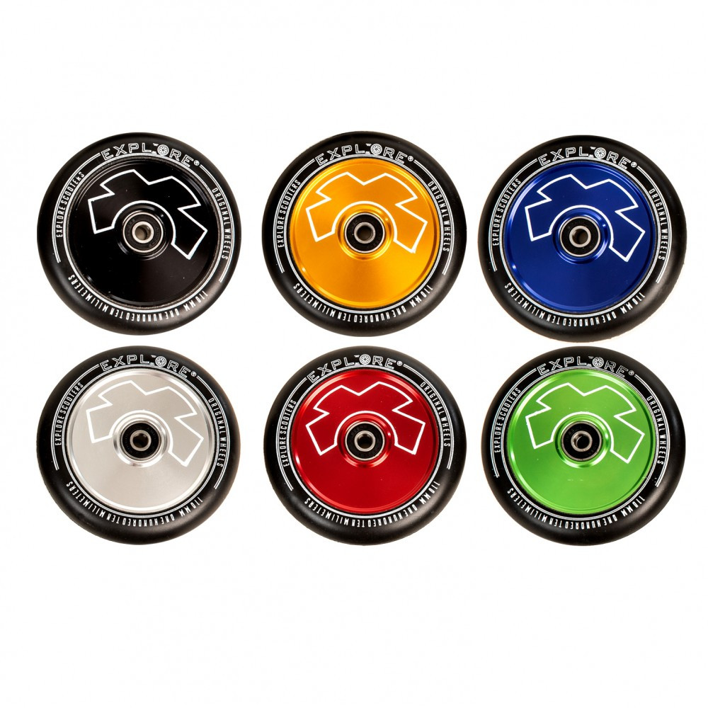 Колеса для трюкових самокатів SCOOTER WHEEL 110 Alum литий дюраль ціна за 1 шт.