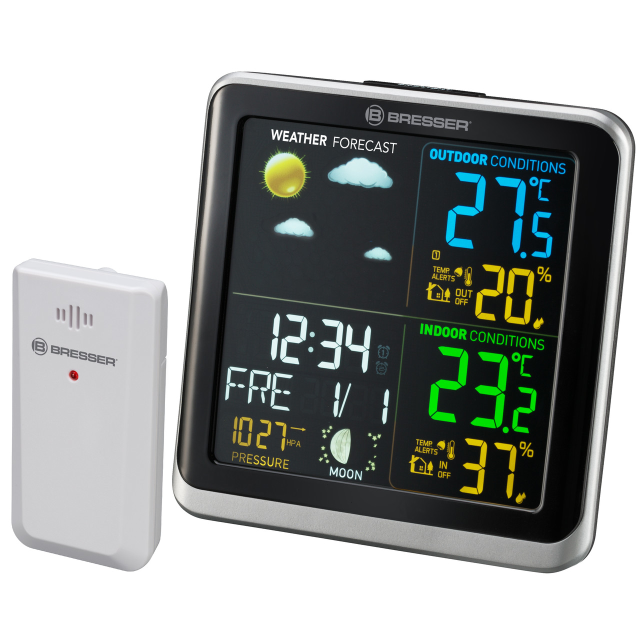 Метеостанція Bresser ClimaTemp TB Сolour (7007201), фото 1