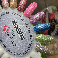 Гель-лак для ногтей Nails Molekula Holographic