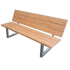 Крамниця на квадратних металевих ніжках "Віторія" 150 см